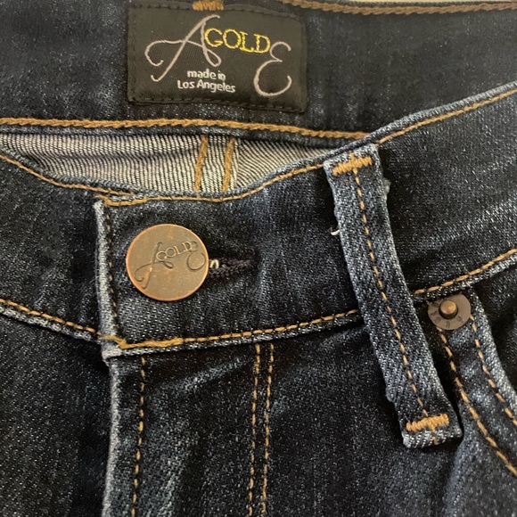 A Gold flare jeans 25 - Picture 4 of 4
